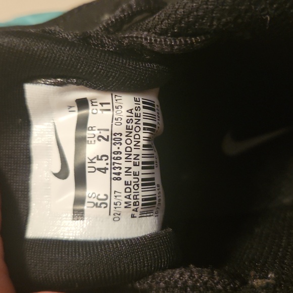 Nike Little Posite Pro TD Island Green sneakers - Picture 2 of 7